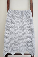 Crochet Kit - Herringbone Single Crochet Ripple Blanket image 1 thumbnail