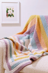 Crochet Kit - Lil Log Cabin Blanket image 1 thumbnail