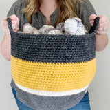 Crochet Kit - The Aggie Basket image 2 thumbnail