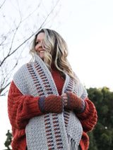 Crochet Kit - Embers Scarf Set image 2 thumbnail