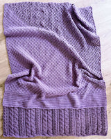 Crochet Kit - Cables and Corners Throw image 2 thumbnail