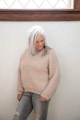 Knit Kit - The V-Neck Pullover image 2 thumbnail