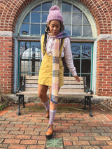Knit Kit - Gingham To Me Baby Scarf image 2 thumbnail