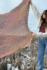 Crochet Kit - Mountain Sunrise Throw image 1 thumbnail