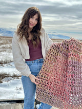Crochet Kit - Mountain Sunrise Throw image 2 thumbnail