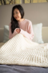 Knit Kit - Chunky Dotty Blanket image 2 thumbnail