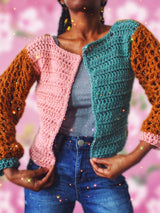 Crochet Kit - The Auron Crochet Cardigan image 1 thumbnail