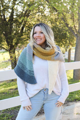 Knit Kit - Fade Into You Shawl image 1 thumbnail