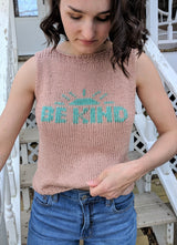 Knit Kit  - Be Kind Tank Top image 3 thumbnail