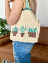 Crochet Kit - Plant Lady Tote image 3 thumbnail