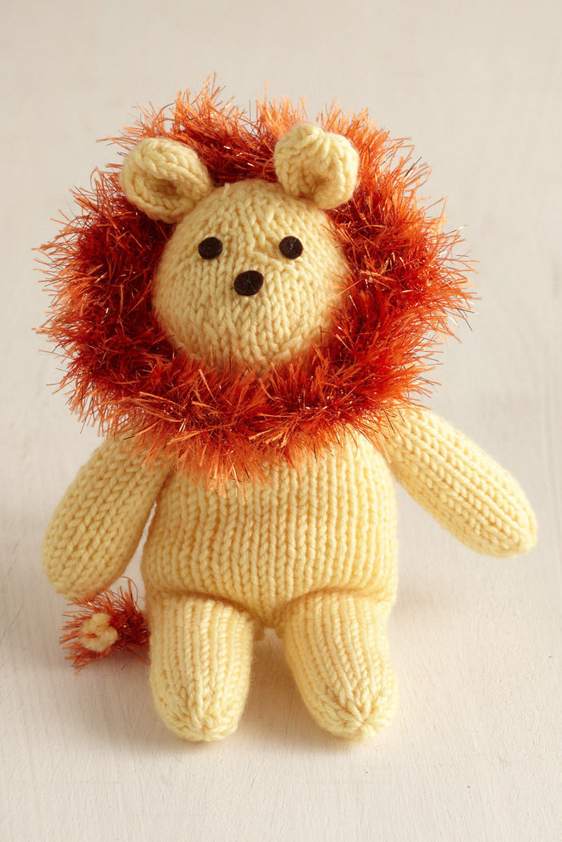 Knitted Lion Pattern - Version 1 – Lion Brand Yarn Canada