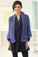 Filet Crochet Shawl image 1 thumbnail