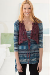 Rosy Tweed Bolero image 1 thumbnail