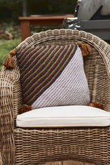 On the Bias Throw Pillow image 1 thumbnail