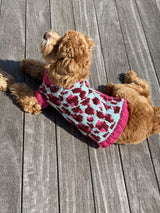 Vibrant Leopard Dog Sweater image 2 thumbnail