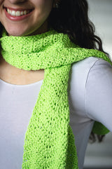 Crochet Ripple Scarf image 2 thumbnail