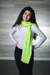 Crochet Ripple Scarf image 1 thumbnail
