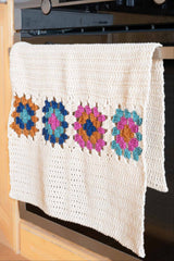 Granny Square Dish Towel image 1 thumbnail