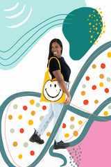 Smiley Face Tote image 1 thumbnail