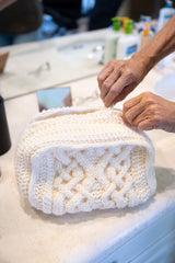 Cabled Makeup Bag image 1 thumbnail