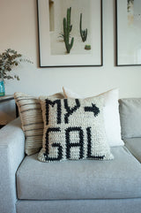My Gal/My Guy Pillow image 1 thumbnail