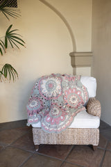 Circle Of Flowers Afghan image 1 thumbnail