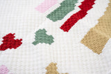 Falling Hearts Rainbow C2C Blanket image 3 thumbnail