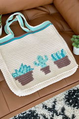 Crochet Kit - Plant Lady Tote image 1 thumbnail