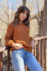 Crochet Kit - Stony Shore Pullover image 1 thumbnail