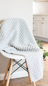 Crochet Kit - Textured Puff Blanket image 2 thumbnail