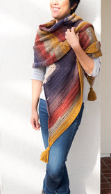 Crochet Kit - Adirondack Wrap image 3 thumbnail