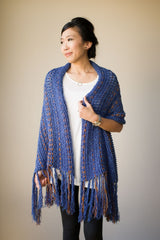 Crochet Kit - Two Tone Scarf Wrap image 1 thumbnail