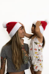 Knit Kit - Slouchy Santa Hat image 1 thumbnail