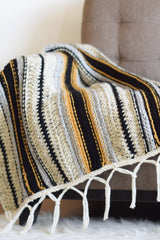 Crochet Kit - Mexican Serape Blanket image 1 thumbnail
