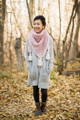 Crochet Kit - Crosswinds Triangle Scarf image 1 thumbnail