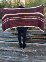 Crochet Kit - Chocolate Covered Cherries Wrap image 2 thumbnail