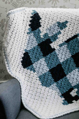 Crochet Kit - C2C Bunny Rabbit Blanket image 1 thumbnail