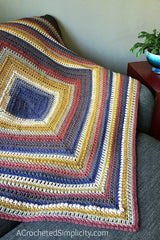 Crochet Kit - Centaur Mandala Afghan image 1 thumbnail