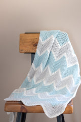Crochet Kit - Baby Chevron Blanket image 1 thumbnail