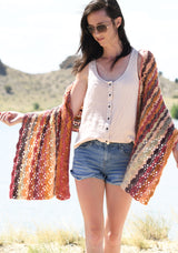 Crochet Kit - Isla Scalloped Wrap image 2 thumbnail