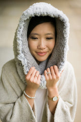 Knit Kit - Luxe Faux Fur Cowl image 2 thumbnail