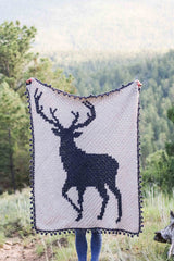 Crochet Kit - Buckhorn Blanket image 1 thumbnail