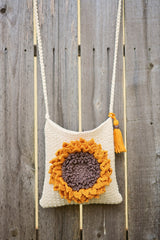 Crochet Kit - Sunflower Bag image 1 thumbnail