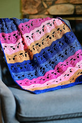 Crochet Kit - Chevron Baby Blankie image 1 thumbnail
