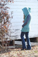 Crochet Kit - Winnie Hooded Vest image 10 thumbnail