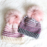 Crochet Kit - Prim Stripe Beanie & Scarf image 4 thumbnail