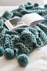 Crochet Kit - Celestial Poms Throw image 5 thumbnail