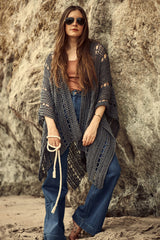 Crochet Kit - Explorers Club Poncho image 1 thumbnail