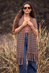 Crochet Kit - Ranger Fringe Scarf image 5 thumbnail