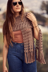 Crochet Kit - Ranger Fringe Scarf image 4 thumbnail
